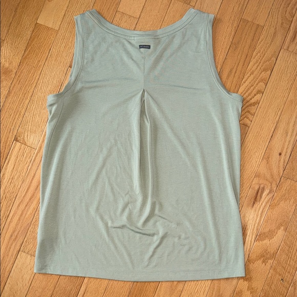 Columbia Light Green Loose Fit Tank Top - Picture 3 of 5